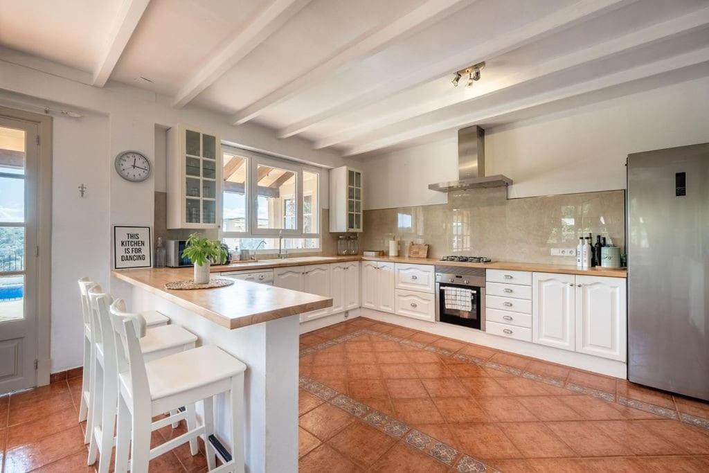 Magnifica Villa Tranquila En El Centro De Mallorca Biniali  Buitenkant foto